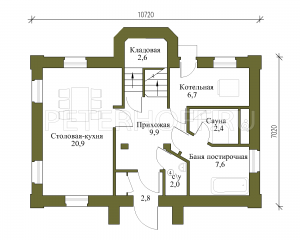 План 1 этажа (основной)
